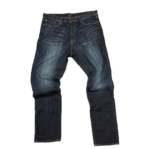 Lucky Brand 410 Athletic Fit 40 X 34 Dark Wash Jeans